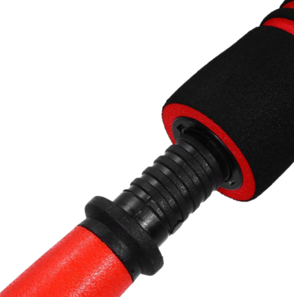 Набор гантельных грифов с соединительным коннектором AMETIST 40 см. (посад. диаметр 25 мм.) пластик